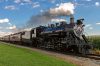 Vlies Fotótapéta - Historic steam train - 375x250 cm