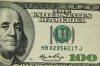 Vlies Fotótapéta - One Hundred Dollar Bill - 375x250 cm