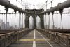 Vlies Fotótapéta - View of the Brooklyn Bridge - 375x250 cm