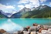 Vlies Fotótapéta - Banff national park lake - 375x250 cm