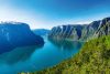 Vlies Fotótapéta - Sognefjord at summer - 375x250 cm