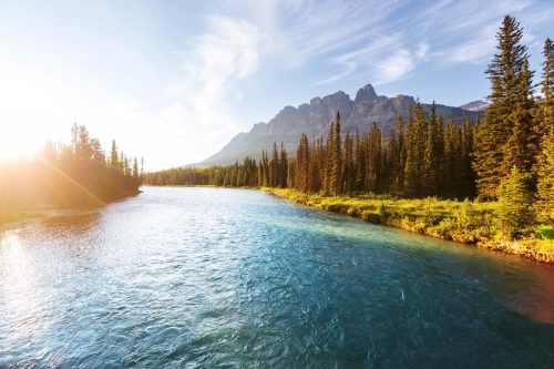 Vlies Fotótapéta - Castle  mountain - 375x250 cm