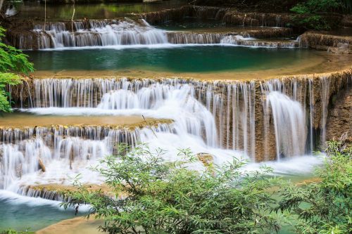 Vlies Fotótapéta - Waterfall Thailand - 375x250 cm