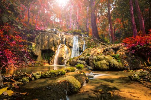 Vlies Fotótapéta - Pugang waterfall - 375x250 cm