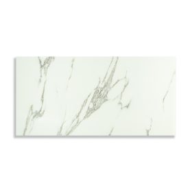 Öntapadós PVC csempepanel, 4db-os csomag, Csontfehér-barna márvány, 30 x 60 cm   Öntapadós PVC csempepanel, 4db-os csomag, Csontfehér-barna márvány, 30 x 60 cm