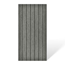 Öntapadós PVC dekorpanel, 4db-os csomag, sötét szürke lambéria minta, 30 x 60 cm   Öntapadós PVC dekorpanel, 4db-os csomag, sötét szürke lambéria minta, 30 x 60 cm