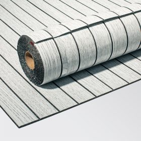 Öntapadós PVC panel, 280 x 60 cm, Világos szürke lambéria minta   Öntapadós PVC panel, 280 x 60 cm, Világos szürke lambéria minta