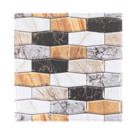 Csempematrica, 3D Öntapadós falpanel, Ovális mozaik, 30x30 cm   Csempematrica, 3D Öntapadós falpanel, Ovális mozaik, 30x30 cm