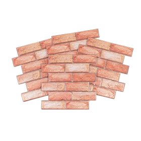Csempematrica, 3D Öntapadós falpanel, Piros tégla, 4db/csomag   Csempematrica, 3D Öntapadós falpanel, Piros tégla, 4db/csomag