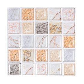 Csempematrica, 3D Öntapadós falpanel, Márvány mozaik, 30x30 cm   Csempematrica, 3D Öntapadós falpanel, Márvány mozaik, 30x30 cm