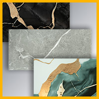 Csempematrica, Öntapadós 3D PVC falpanel